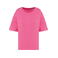 Camiseta oversize orgánica mujer NS313. Color rosa caramelo.