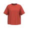 Camiseta oversize orgánica mujer NS313. Color pimentón.