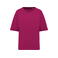 Camiseta oversize orgánica mujer NS313. Color morado cereza.