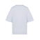 Camiseta oversize orgánica mujer NS313. Color blanco.