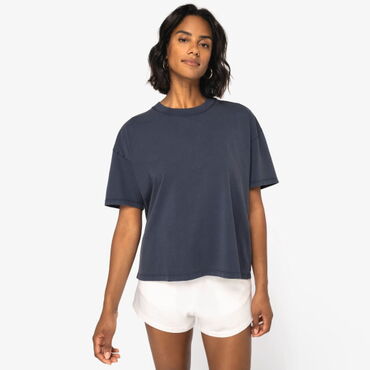 Camiseta oversize sostenible mujer NS327