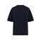 Camiseta oversize sostenible mujer NS327. Color azul marino lavado.