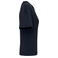 Camiseta oversize sostenible mujer NS327. Color azul marino lavado.