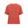 Camiseta tejido Terry Towel reciclada mujer NS328. Color pimentón.
