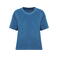 Camiseta tejido Terry Towel reciclada mujer NS328. Color azul riviera.