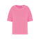 Camiseta tejido Terry Towel reciclada mujer NS328. Color rosa caramelo.