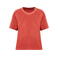 Camiseta tejido Terry Towel reciclada mujer NS328. Color pimentón.