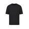 Camiseta oversize orgánica hombre NS332. Color negro.