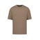 Camiseta oversize orgánica hombre NS332. Color madera a la deriva.