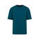 Camiseta oversize orgánica hombre NS332. Color verde pavo real.