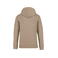 Sudadera capucha unisex NS401. Color arena mojada.
