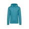 Sudadera capucha unisex NS401. Color azul adriático.