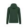 Sudadera capucha unisex NS401. Color verde bosque.