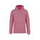 Sudadera capucha unisex NS401. Color rosa antiguo.