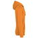 Sudadera capucha unisex NS401. Color mandarina.