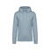 Sudadera capucha unisex NS401. Color aguamarina.