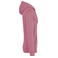 Sudadera capucha unisex NS401. Color rosa antiguo.
