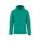 Sudadera capucha unisex NS401. Color verde piedra.