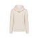 Sudadera capucha unisex NS401. Color natural crudo.