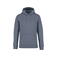 Sudadera capucha unisex NS401. Color gris mineral.