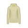 Sudadera capucha unisex NS401. Color cítrico limón.