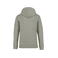Sudadera capucha unisex NS401. Color verde almendra.