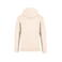 Sudadera capucha unisex NS401. Color marfil.