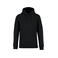 Sudadera capucha unisex NS401. Color negro.