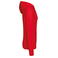 Sudadera capucha unisex NS401. Color rojo amapola.