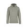 Sudadera capucha unisex NS401. Color verde almendra.