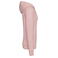 Sudadera capucha unisex NS401. Color rosa pétalo.
