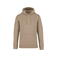 Sudadera capucha unisex NS401. Color arena mojada.