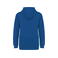 Sudadera capucha y cremallera reciclada niño NS405. Color azul marino.