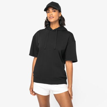 Sudadera capucha sostenible unisex NS406