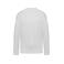 Sudadera oversize eco-responsable reciclada unisex NS407. Color blanco.