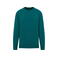Sudadera oversize eco-responsable reciclada unisex NS407. Color verde pavo real.