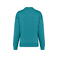 Sudadera oversize eco-responsable reciclada unisex NS407. Color azul adriático.