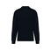 Sudadera oversize eco-responsable reciclada unisex NS407. Color negro.