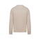 Sudadera oversize eco-responsable reciclada unisex NS407. Color natural crudo.