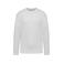 Sudadera oversize eco-responsable reciclada unisex NS407. Color blanco.