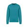 Sudadera oversize eco-responsable reciclada unisex NS407. Color azul adriático.