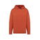 Sudadera oversize con capucha reciclada unisex NS408. Color ladrillo quemado.