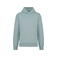 Sudadera oversize con capucha reciclada unisex NS408. Color verde jade.