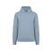 Sudadera oversize con capucha reciclada unisex NS408. Color aguamarina.