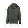 Sudadera oversize con capucha reciclada unisex NS408. Color caqui orgánico.
