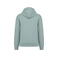 Sudadera oversize con capucha reciclada unisex NS408. Color verde jade.