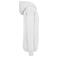 Sudadera oversize con capucha reciclada unisex NS408. Color blanco.