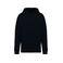 Sudadera oversize con capucha reciclada unisex NS408. Color negro.