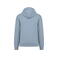 Sudadera oversize con capucha reciclada unisex NS408. Color aguamarina.