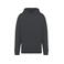 Sudadera oversize con capucha reciclada unisex NS408. Color gris hierro.